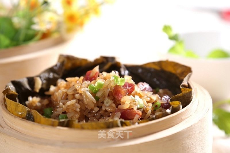 Lotus Leaf Rice—jiesai Private Kitchen recipe