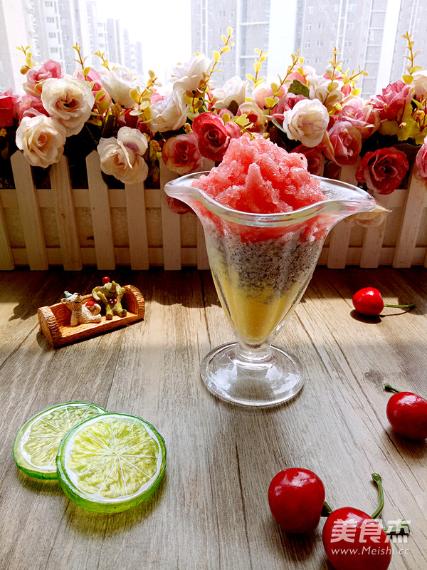 Colorful Fruit Smoothies recipe