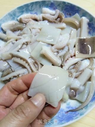 Stir Fried Fresh Squid recipe