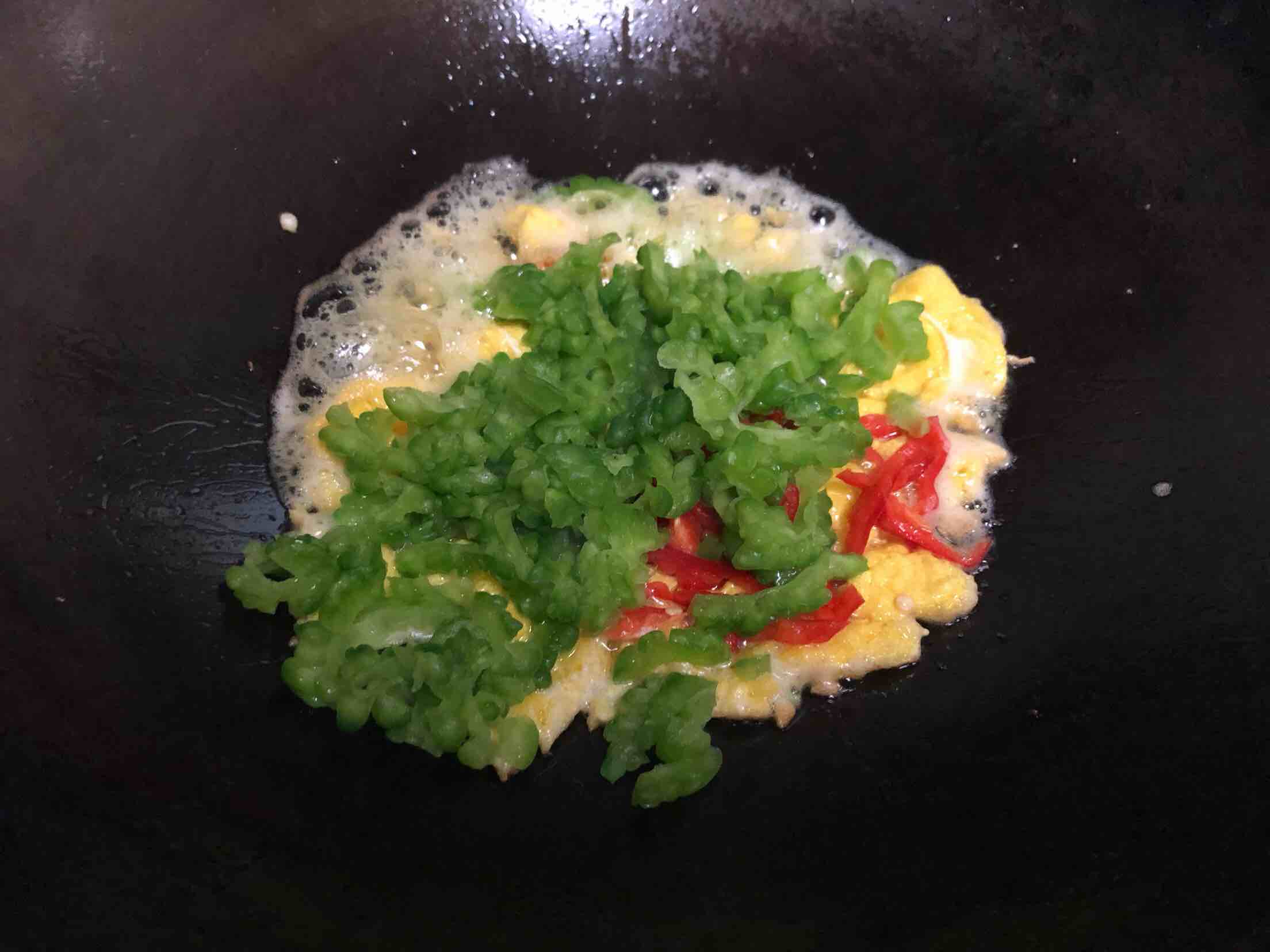 Bitter Gourd Scrambled Eggs recipe