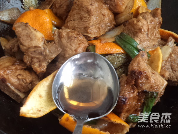 Baked Tangerine Peel Short Ribs recipe