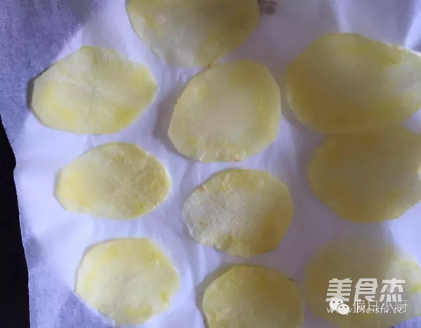 Microwave Potato Chips recipe