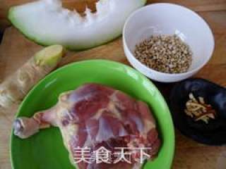 Winter Melon and Barley Soup recipe