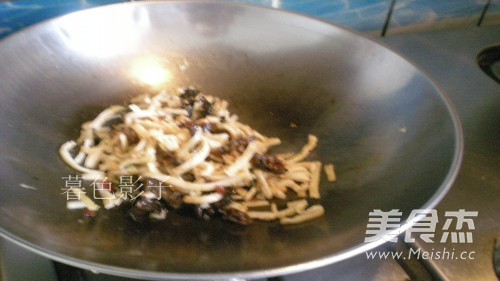Fried Bean Shreds in Hubei recipe