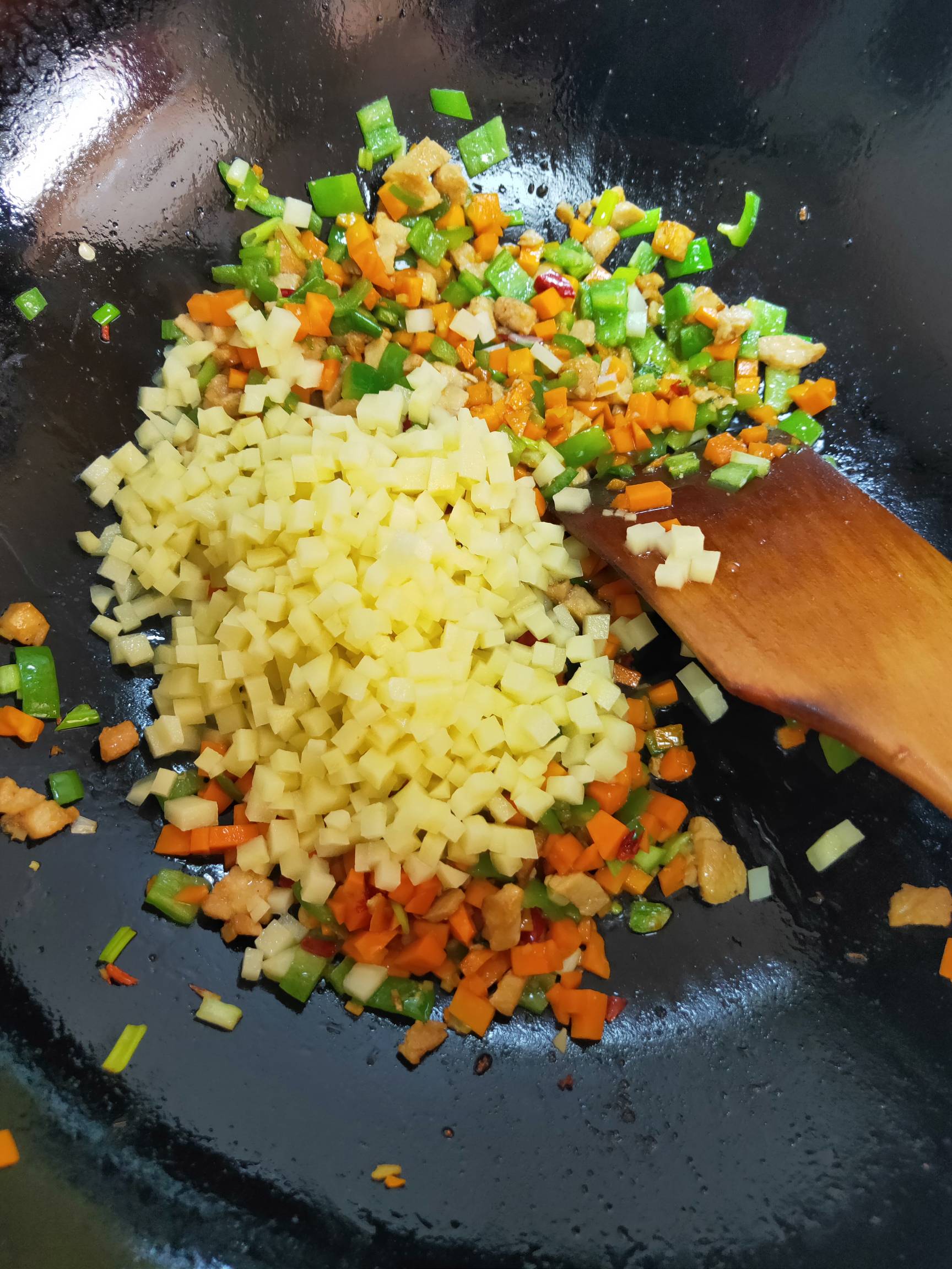 Eight Treasures Fried Rice recipe