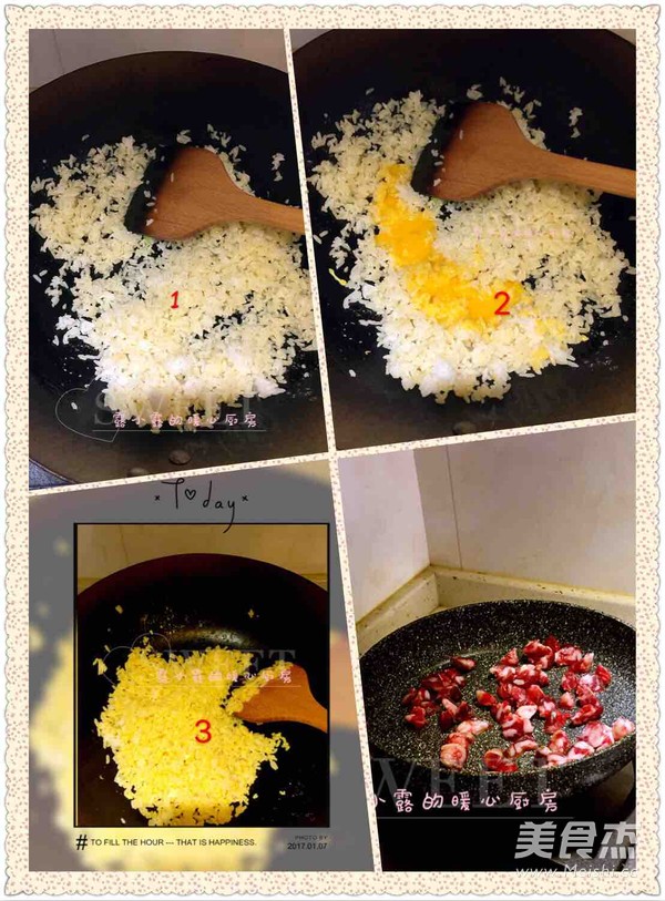 Sausage and Egg Fried Rice recipe