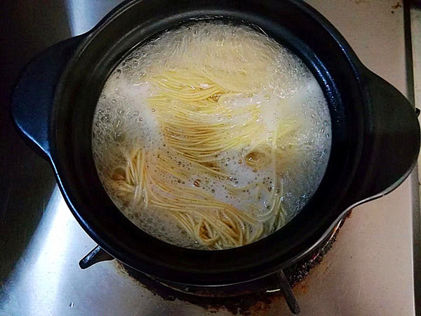 Prawn Noodles in Oyster Sauce recipe