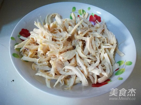 Spicy Shredded Chicken recipe