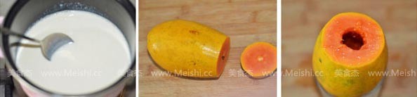 Papaya Milk Jelly recipe