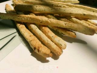 #等四session Baking Contest and is Eating Festival# Scallion Crisp Stick recipe