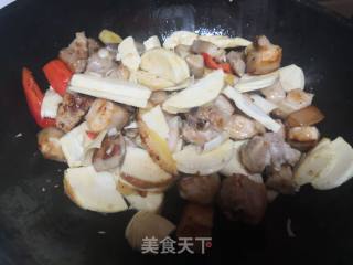Braised Pork Belly with Winter Bamboo Shoots recipe