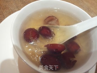 Stewed Bird's Nest with Red Dates and Rock Sugar recipe