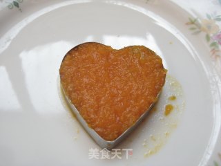 [winter Healthy Vegetables] Heart-to-heart—pumpkin and Yam Puree in Honey Sauce recipe