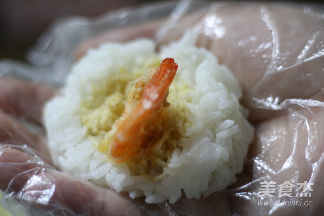 Shrimp Rice Ball recipe