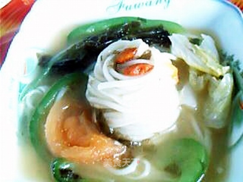 Boiled Chinese Cabbage Dan Dan Noodles recipe