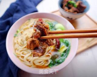 #trust之美#red Braised Beef/noodles recipe