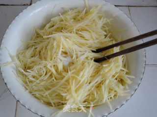 Fried Potato Shreds recipe