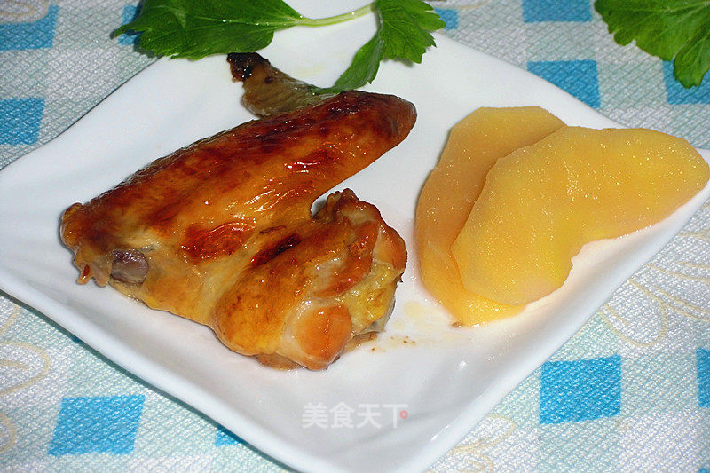 Fruity Roasted Chicken Wings recipe