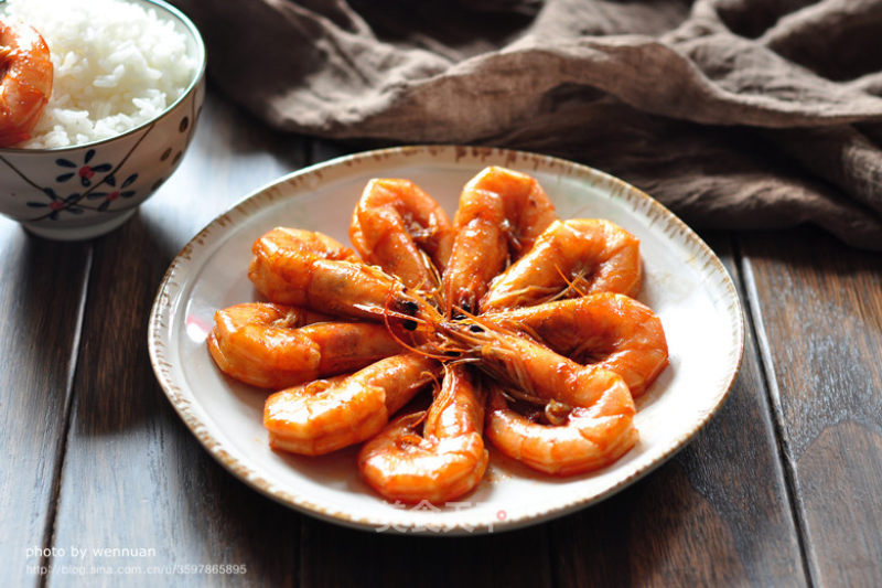 [arowana Rice Oil] Braised Prawns in Oil recipe