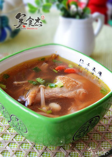 Purple Lingzhi Chicken Soup recipe