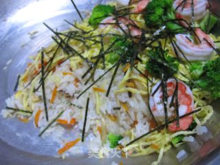 San ら し Sushi... Japanese Home Cooking Chirashi recipe