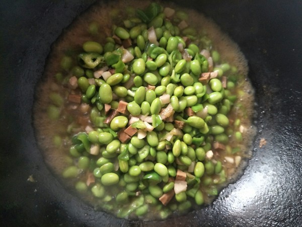 Braised Edamame recipe