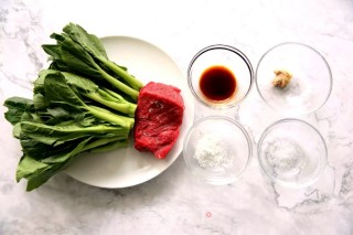 Steamed Beef with Choy Sum recipe