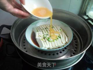 Egg Steamed Tofu recipe
