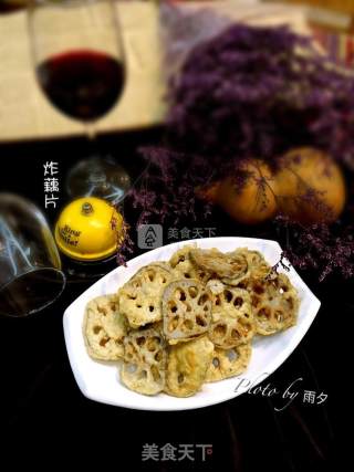 Fried Lotus Root Slices recipe