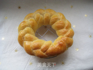 Christmas Wreath Bread recipe