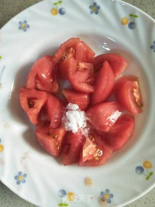 Stir-fried Tofu with Tomatoes and Rape recipe