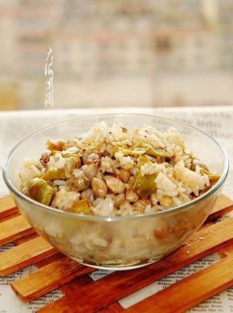 Fried Rice with Beans recipe