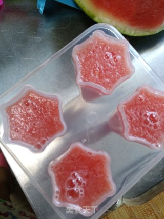 #trust of Beauty# Watermelon Popsicle recipe