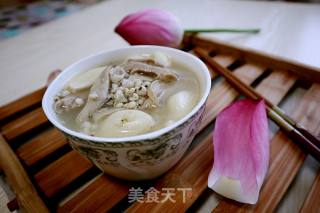 Coix Seed Garlic Pork Belly Soup recipe