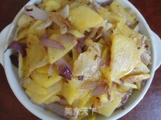 Cumin Onion Potato Chips recipe