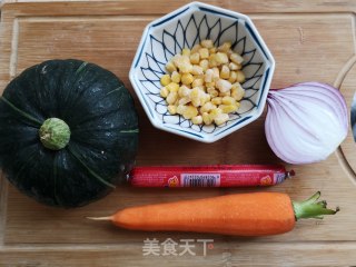 Beibei Pumpkin Rice Cup recipe