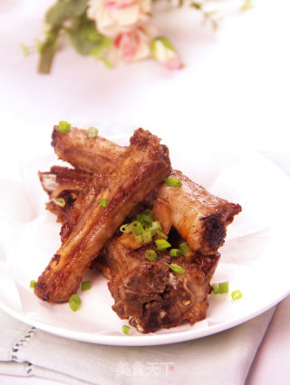 Garlic Roasted Pork Ribs recipe