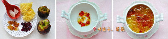 Mangosteen Gum Snow Ear Soup recipe