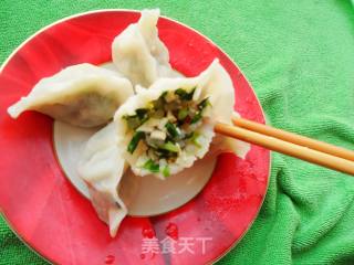 Leek Tofu Dumplings recipe