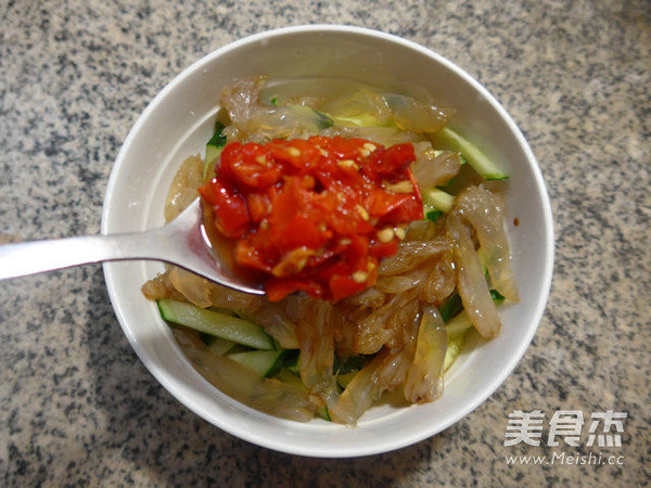 Cucumber Mixed Jellyfish recipe