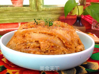 #trust之美# Steamed Meat with Rice Flour-the Taste of Hometown recipe