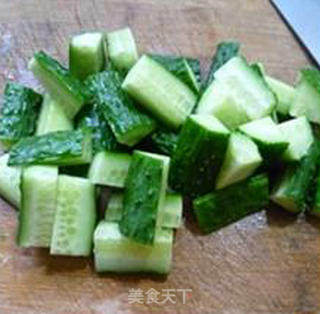 Fried Cucumber recipe