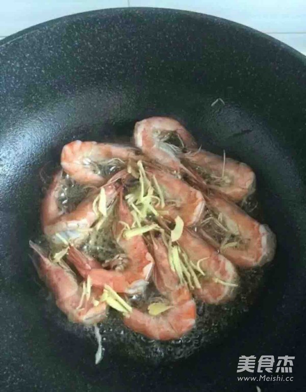 Coke Ginger Shredded Shrimp recipe