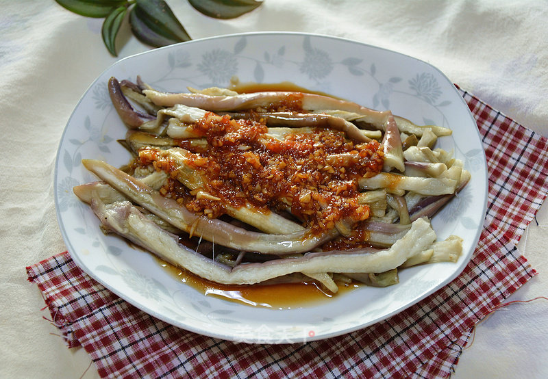 Steamed Eggplant with Garlic recipe