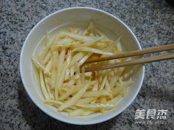 Hot and Sour Cabbage Stem recipe