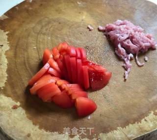 Three-color Noodle Fish with Tomato and Egg recipe