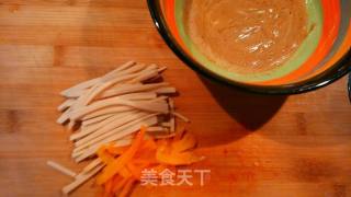 Simple Cold Noodles with Sesame Sauce recipe