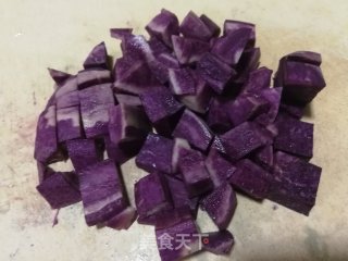 Purple Sweet Potato Yam Soy Milk recipe