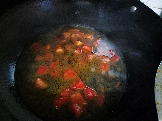 Braised Rice Cake with Tomato Stewed Beef recipe