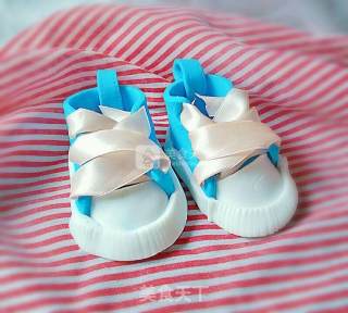 Fondant Baby Shoes recipe